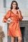 Халат женский MIA-Amore MIRABELLA  фэшн MIRABELLA FASHION 2213 терракотовый