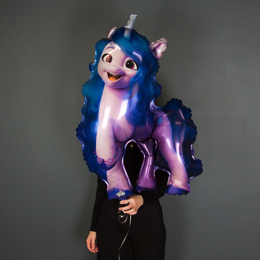 Шар (39''/99 см) Фигура, My Little Pony, Лошадка Иззи, 1 шт.