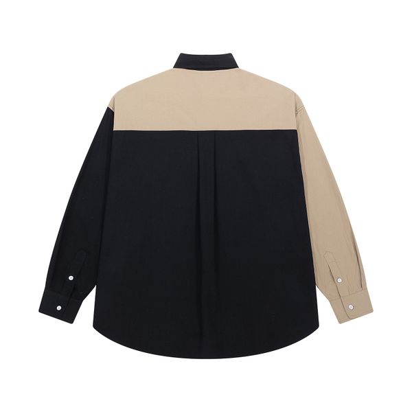 Сорочка мужская Puff черный / песочный - фото 3