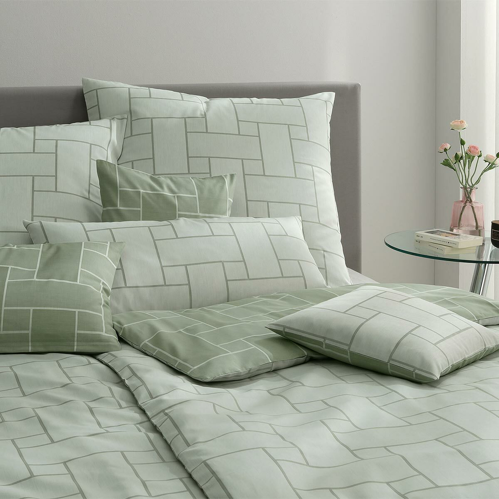 Пододеяльник 200х220 Elegante Mondrian 2300R/4 зеленый