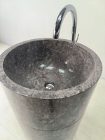 Раковина напольная из мрамора Silinder MN-63225 50*50*90