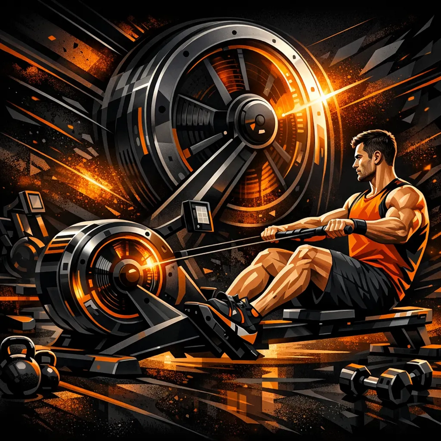 Как выбрать гребной тренажер?