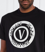 Футболка SERIGRAFICHE Versace Jeans Couture - черный(76GAHT06CJ00T)