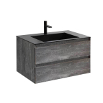 База под раковину Luka 800 подвесная, 2 выкатных ящика soft-close, G.Stone