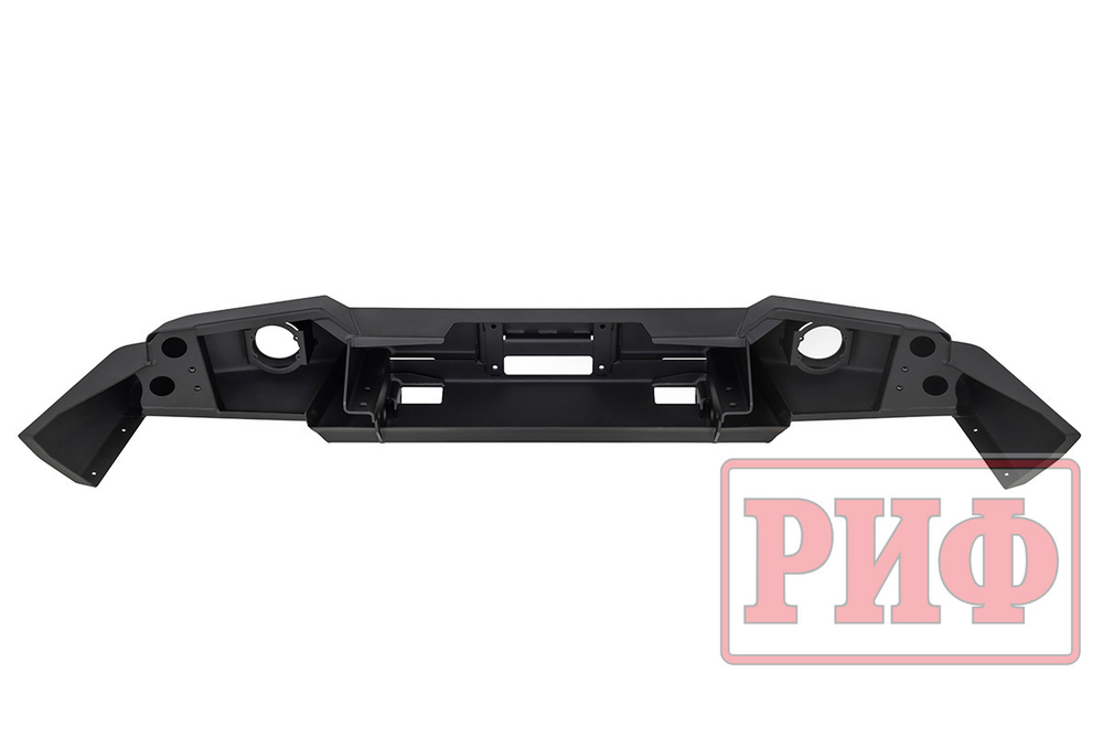 Бампер силовой передний для ГАЗ Соболь NN под штатные фары, стандарт РИФ