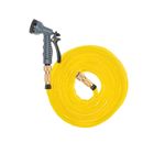 Набор поливочный Профи (растягивающийся шланг 45м, пистолет 7 режимов, латунные соединители) ЧЕТЫРЕ