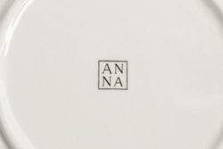 Блюдо 22см Anna Lafarg Light pumpkin Тыква белая в крапинку