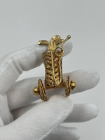 Брошь Клюшки для гольфа