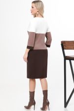 Платье Классная идея, браун DStrend (Акция)