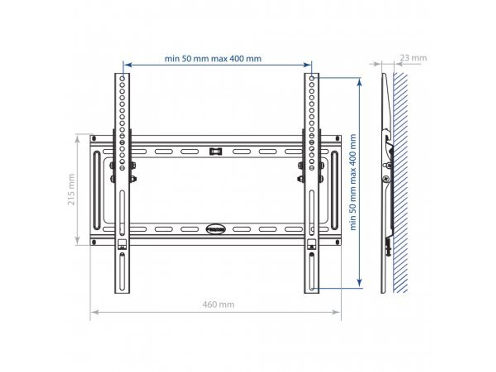 Кронштейн Kromax Ideal-4 (белый)