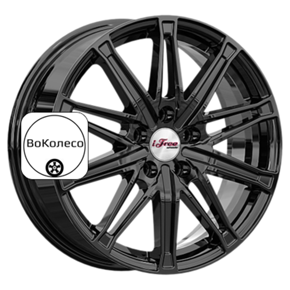 6,5x17/5x108 ET33 D60,1 Виар (КС1065) BK iFree