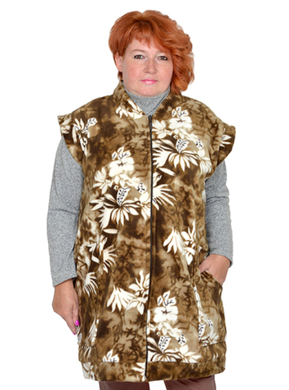 Жилет из флиса Осенний сад