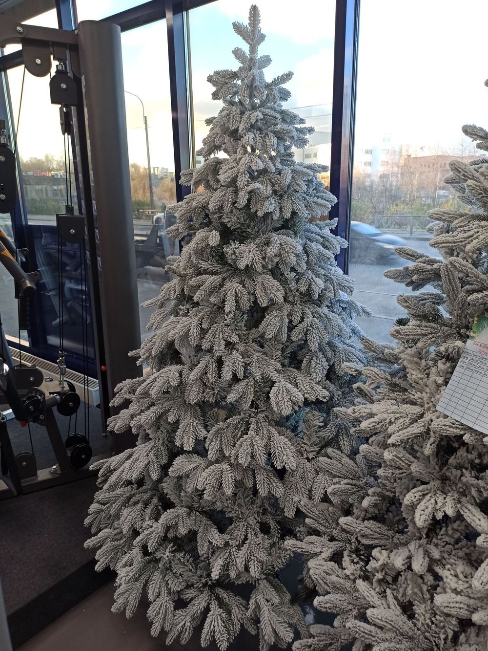 Заснеженная елка «Камчатская» (Литая+пвх) 3,5 м
