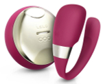 Ярко-розовый вибромассажер для пар Tiani 3 Cerise с ДУ (Цвет: розовый)
