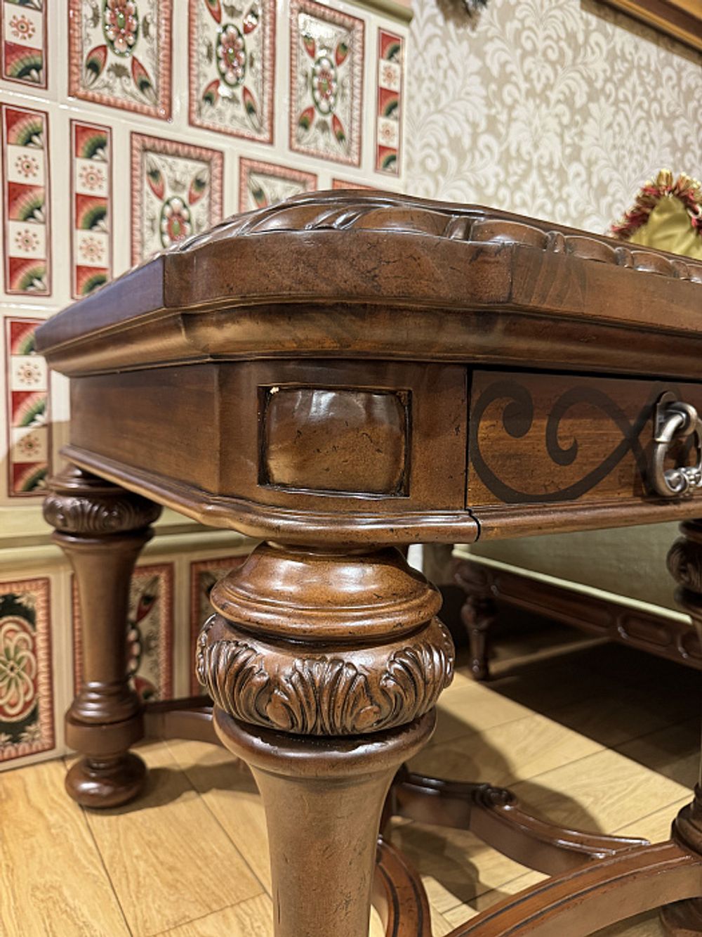 Ламповый столик прямоугольный "Валенсия"