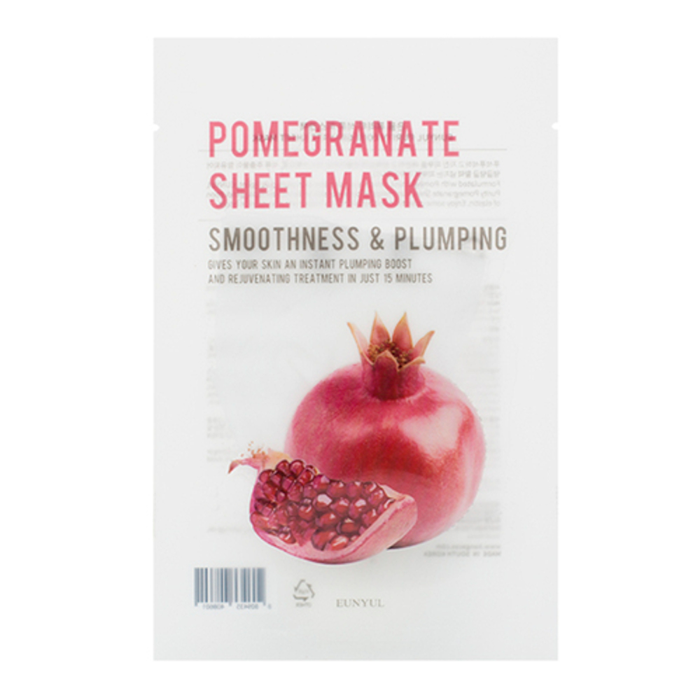 [Eunyul] Purity Pomegranate Sheet Mask - Тканевая маска с экстрактом граната, 22 мл