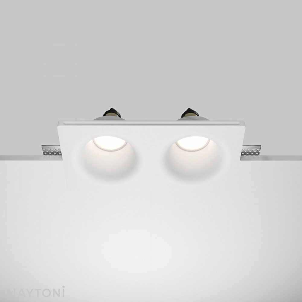 Встраиваемый светильник Maytoni Technical Gyps Modern DL002-DW-02-W