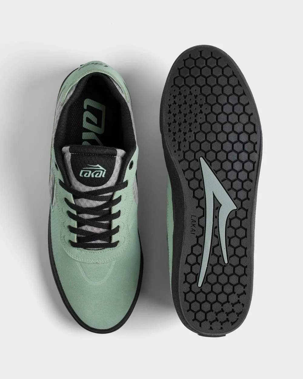 Кеды Lakai Essex Elite: Mint Grey Black (Q1-26)