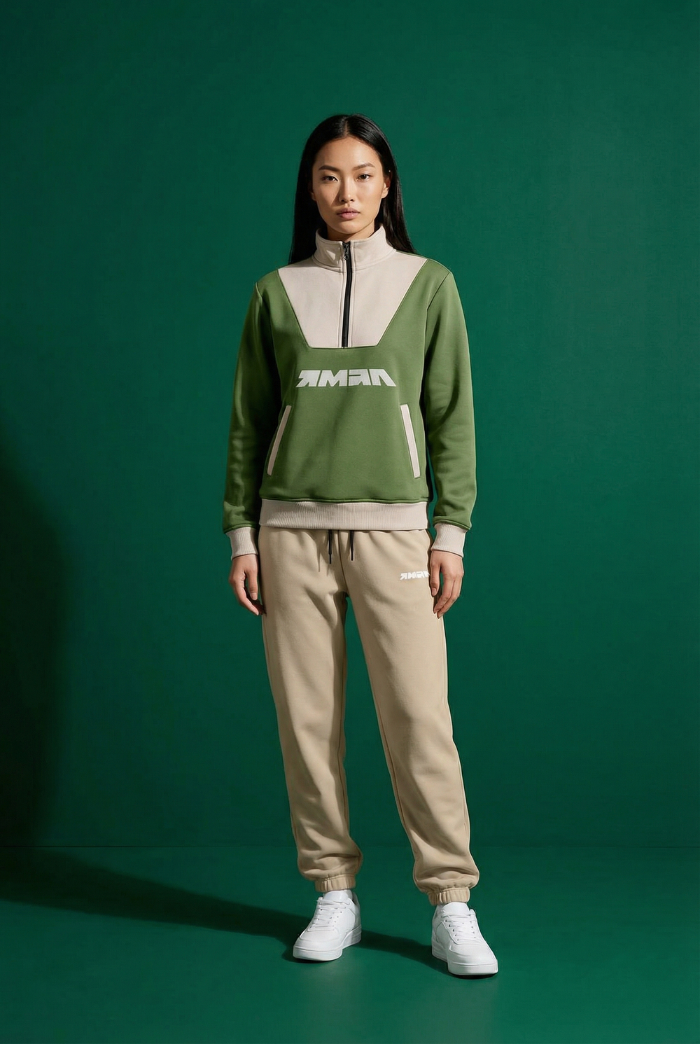 Анорак контрастный "ЯМАЛ" (хаки)