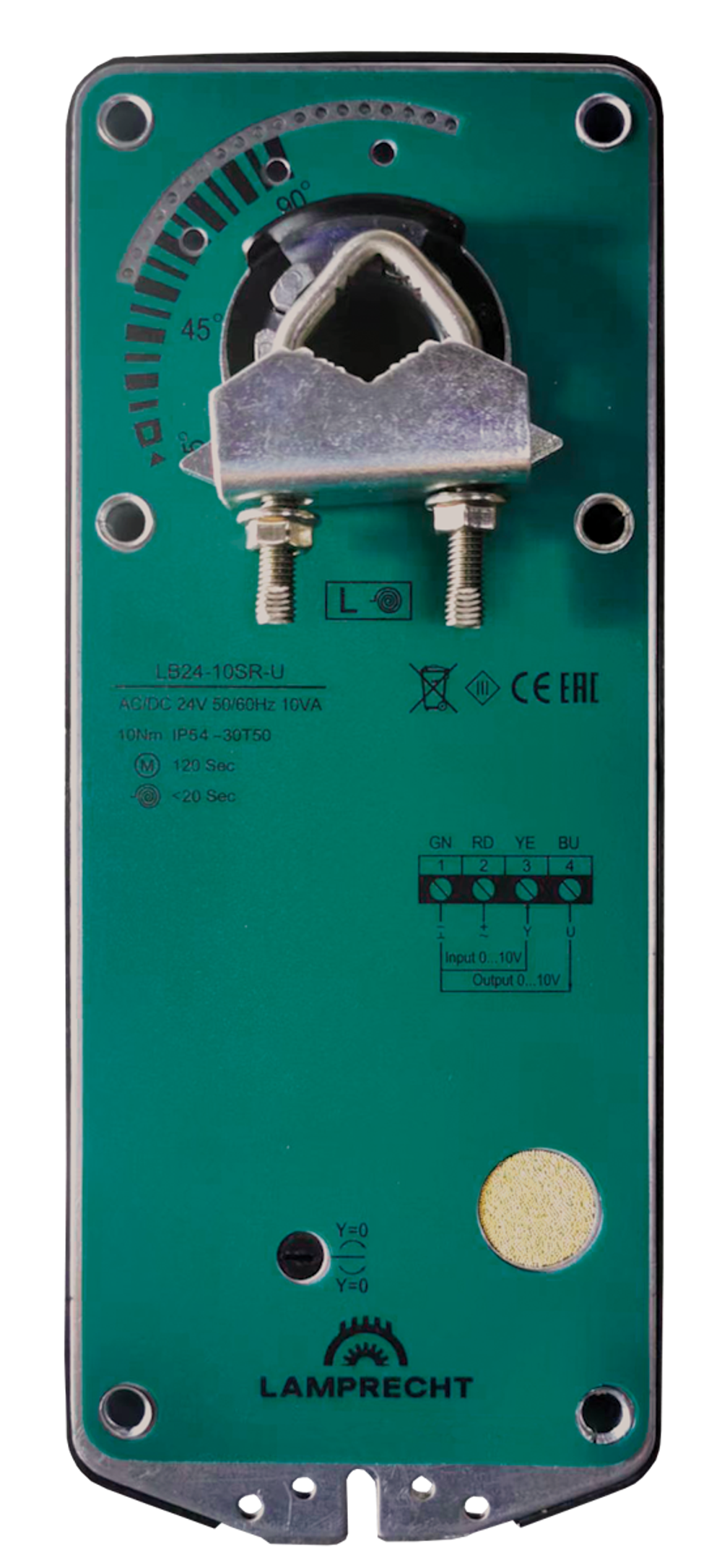 Электропривод с возвратной пружиной LB220-03SR