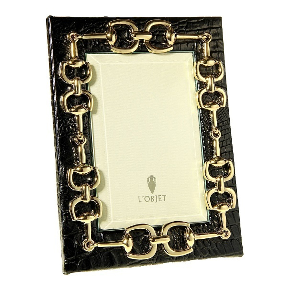 Фоторамка Цеаь на коже L L'objet