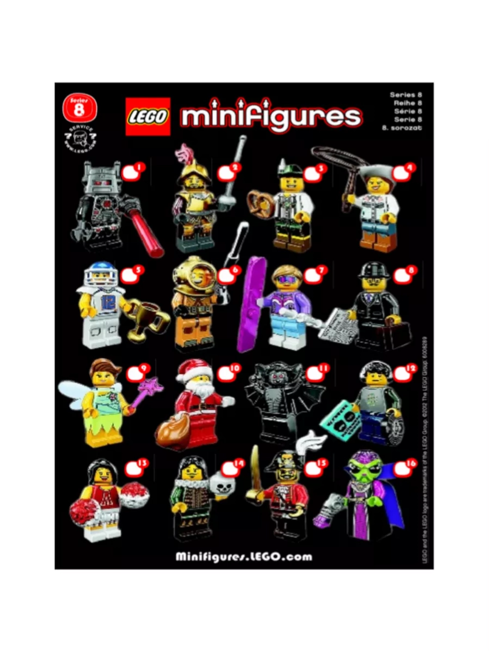 LEGO Minifigures 8833 series 8 серия Конкистадор