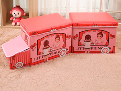 Коробка для хранения игрушек и вещей Blonder Home Little Princess CAR/37