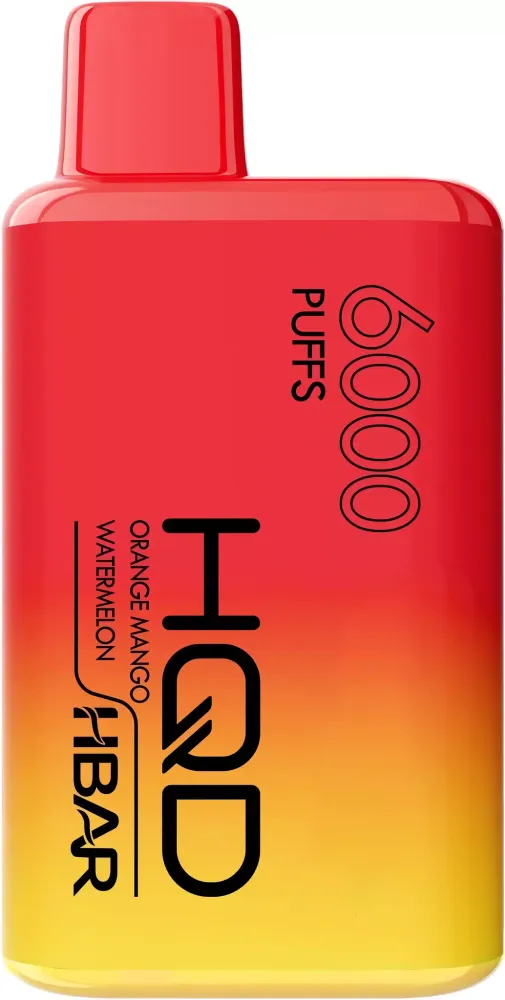 HQD HBAR 6000 - Orange Mango Watermelon (5% nic)