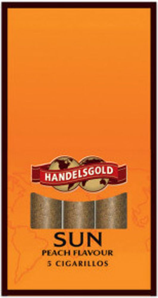 М. Сигариллы Handelsgold Sun (Персик) 5шт