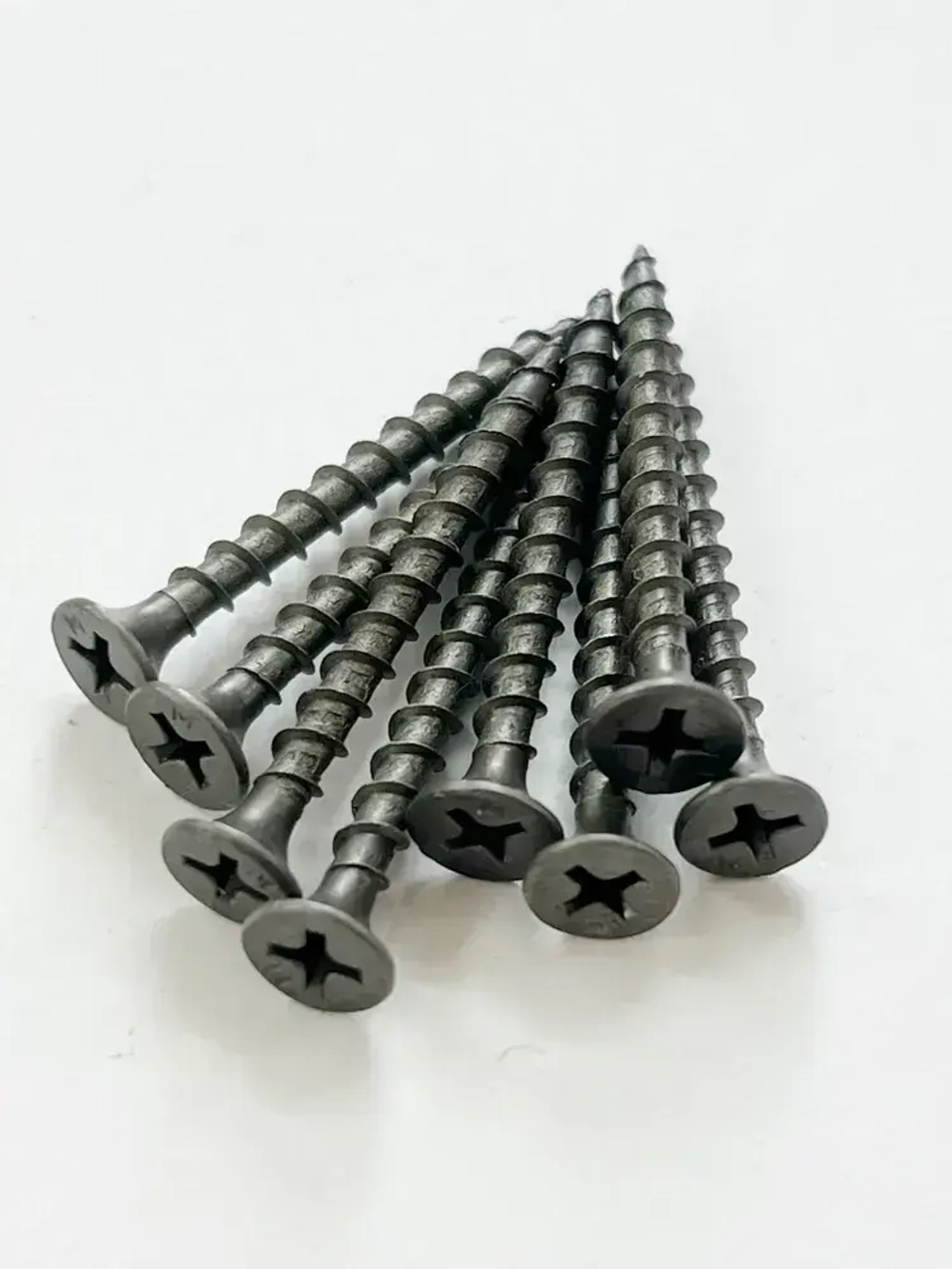 Саморезы по дереву 3.5х41 мм, черные фосфатированные, 1 кг