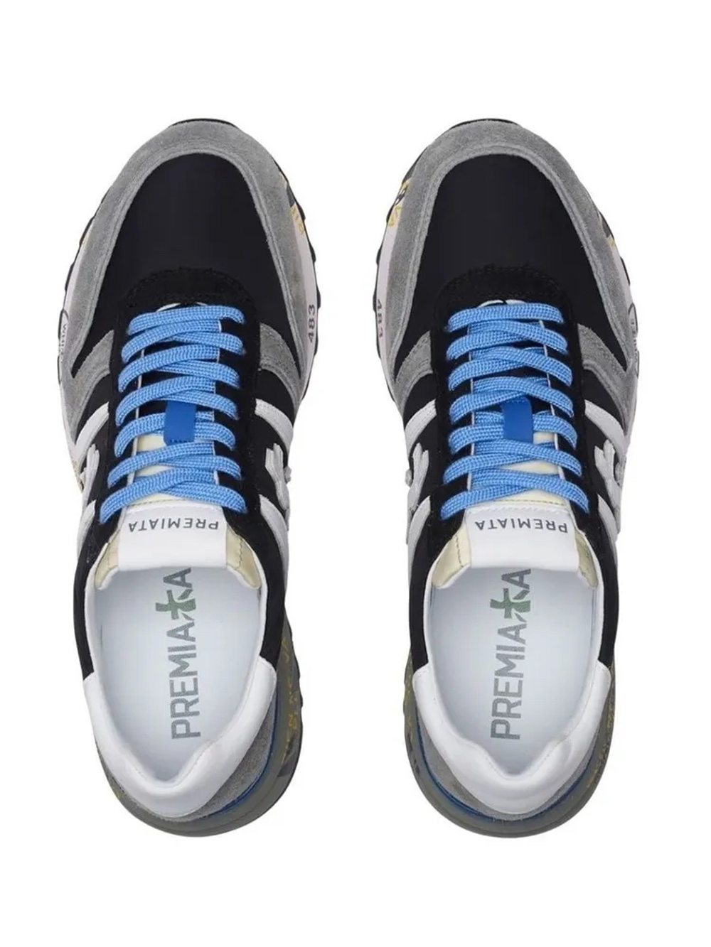 Premiata Lander Dark Blue Grey