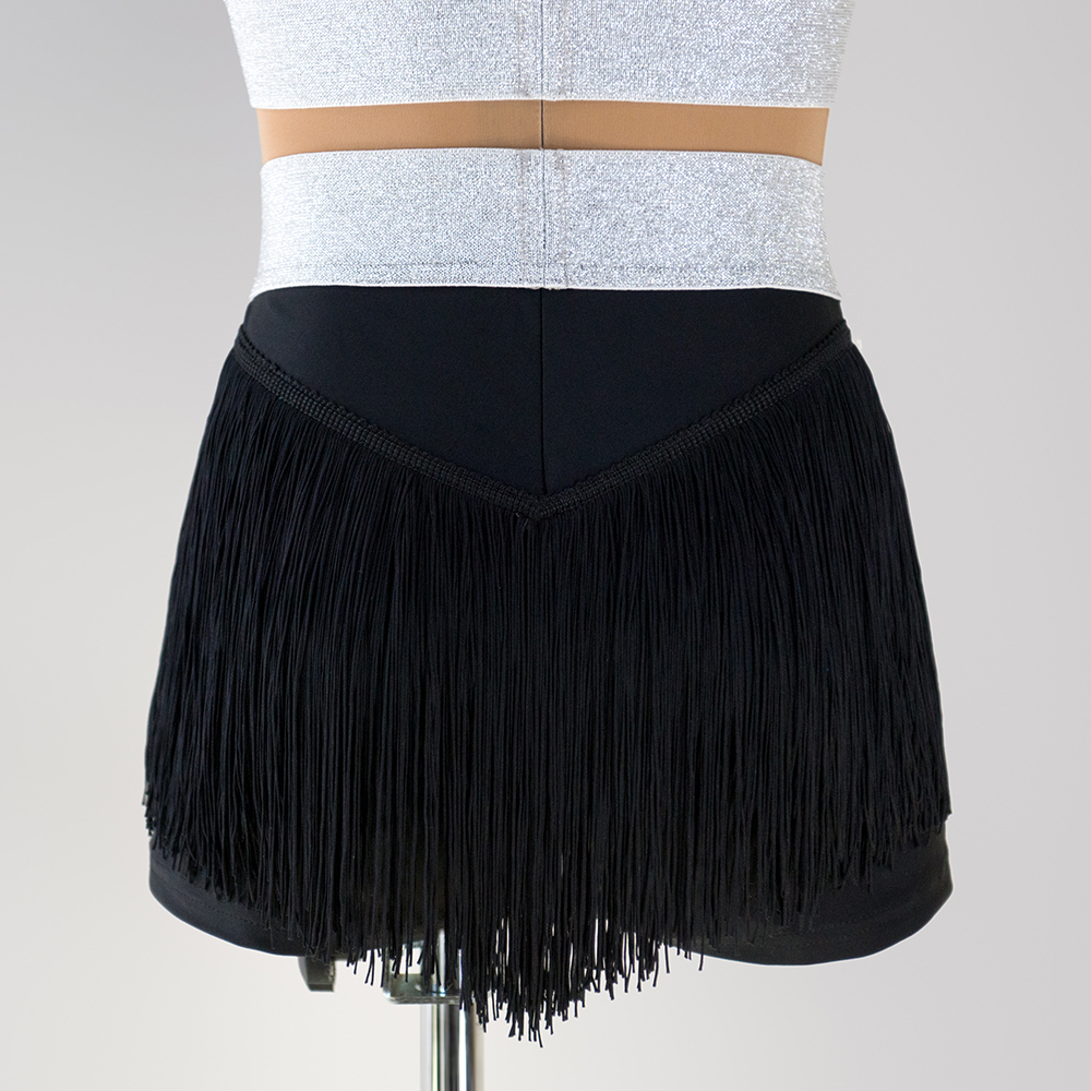 SH 4-1-220-01 | Шорты с бахромой для тренировок. | Vasileva Dance