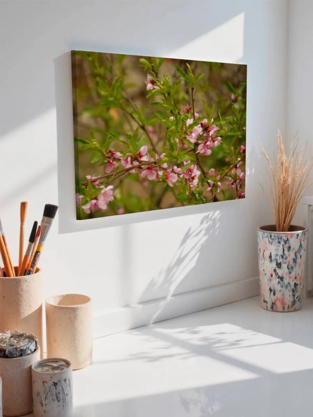 Картина на стену 40 X 50 Цветение миндаля