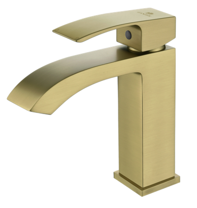 44111-S Смеситель од. для раковины (Мат. Золото) GANZER (10/1шт)