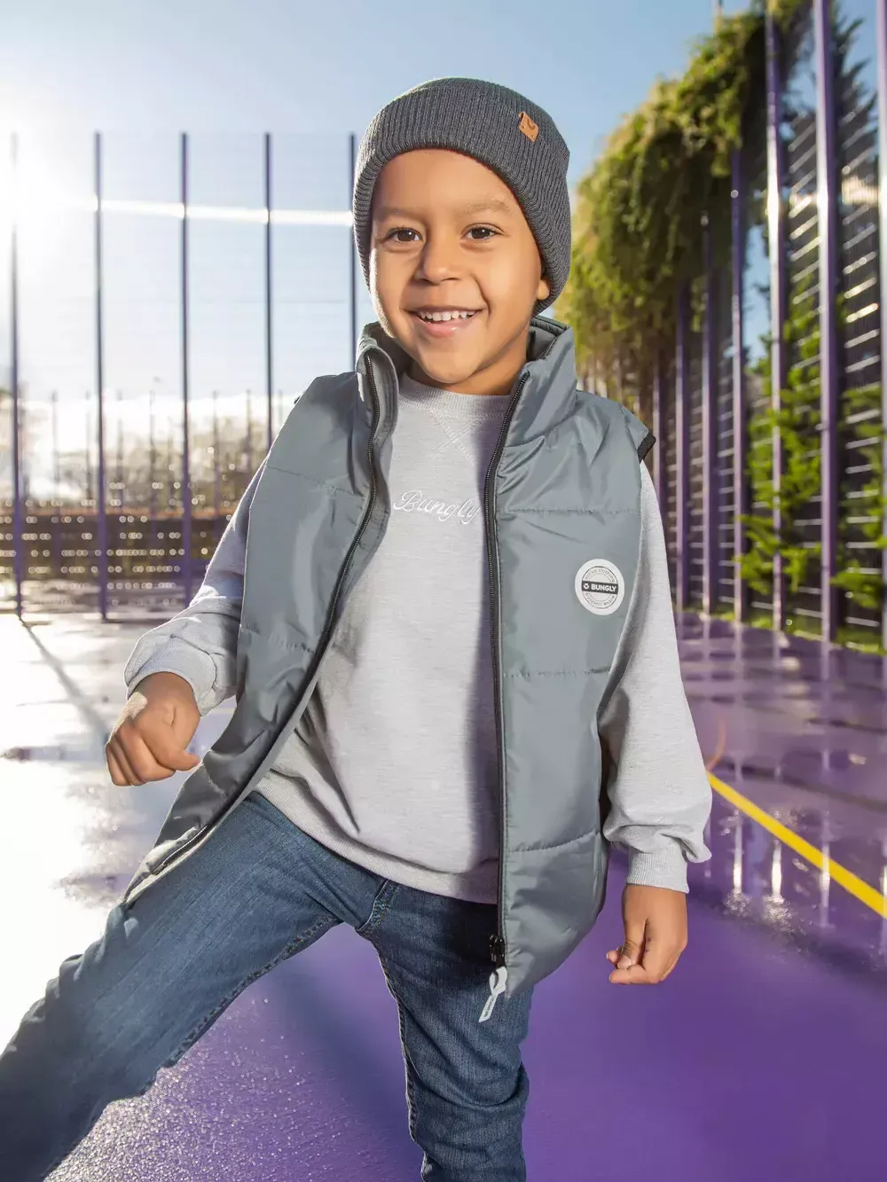 Жилет стеганый на молнии "Маренго"