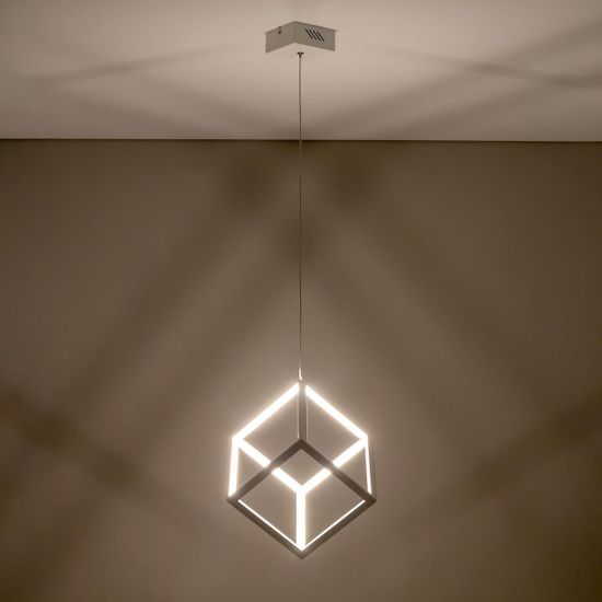 CL719200 Куб Белый Св-к Подвес, LED 30W*4000K