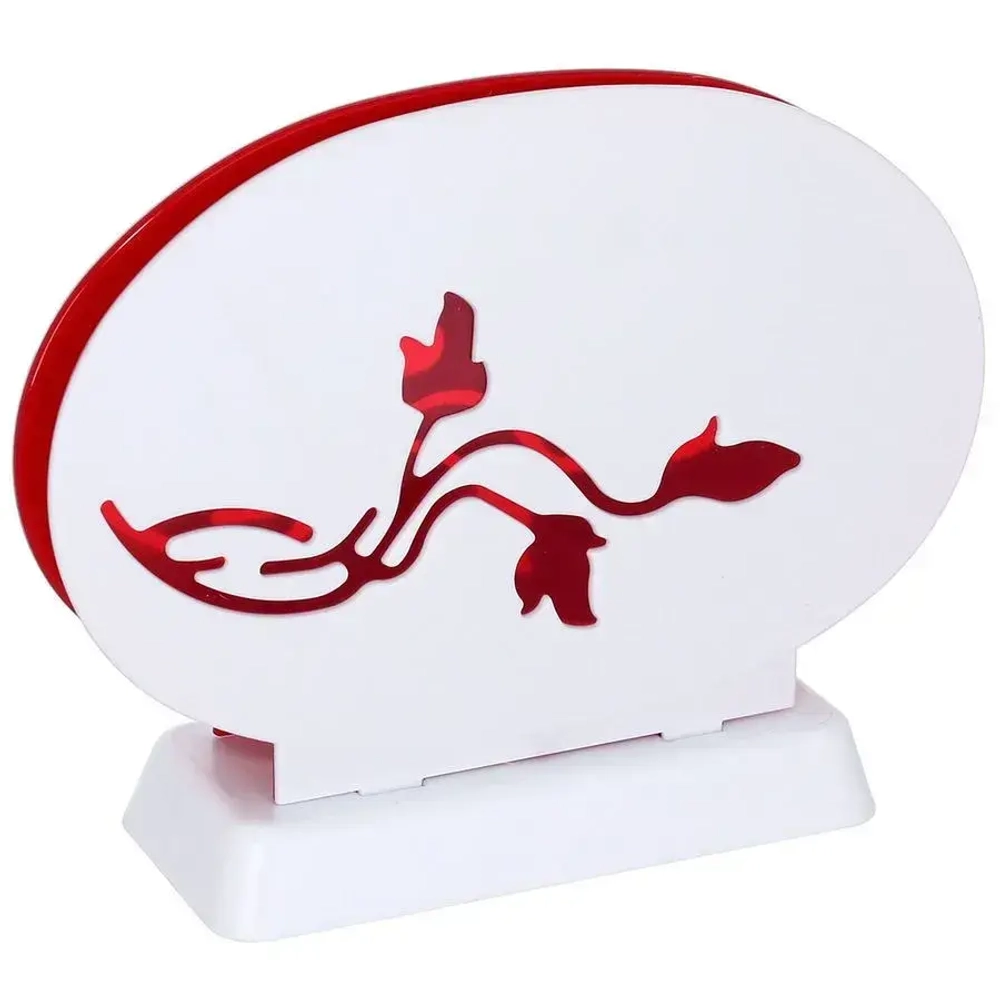 Салфетница Viola (красный полупрозрачный)