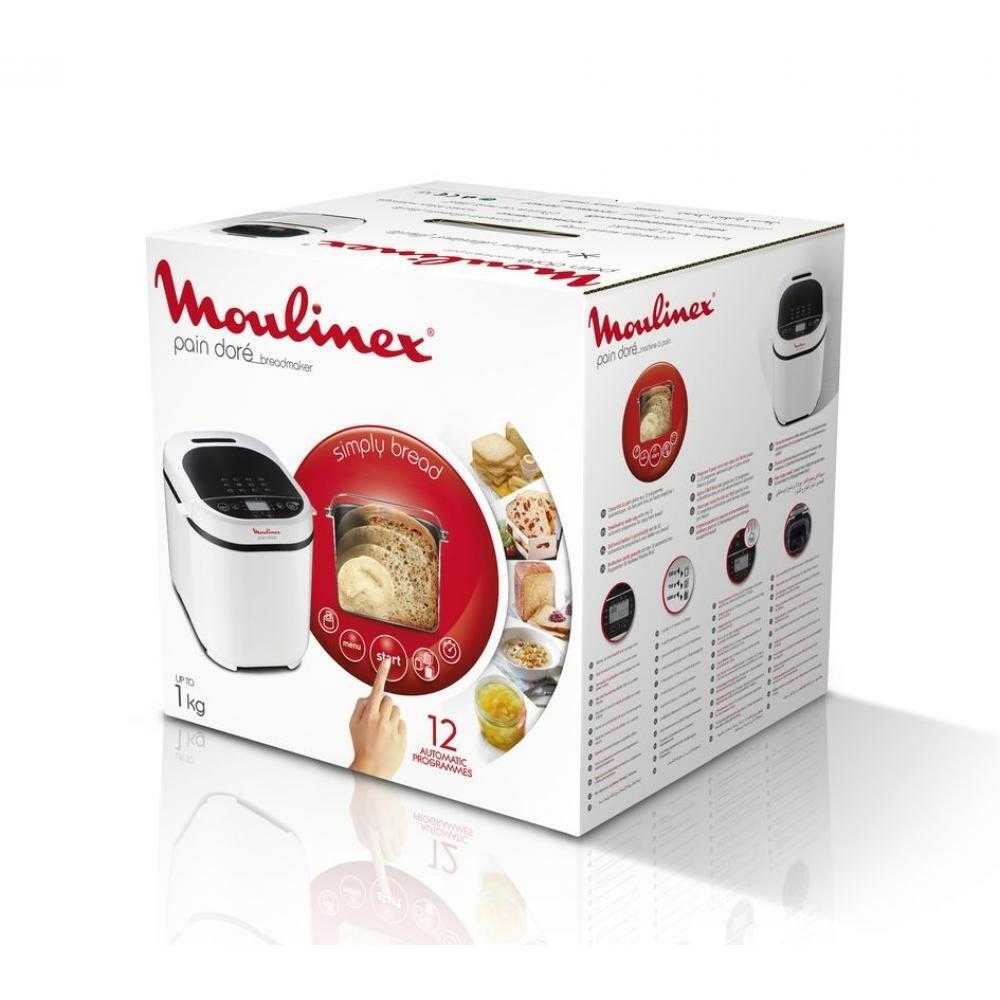 Хлебопечка Moulinex Fast&Delicious OW210130