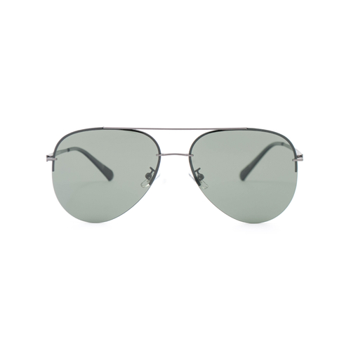 Солнцезащитные очки ARMATIO 7266 С2 авиатор черные с серебром