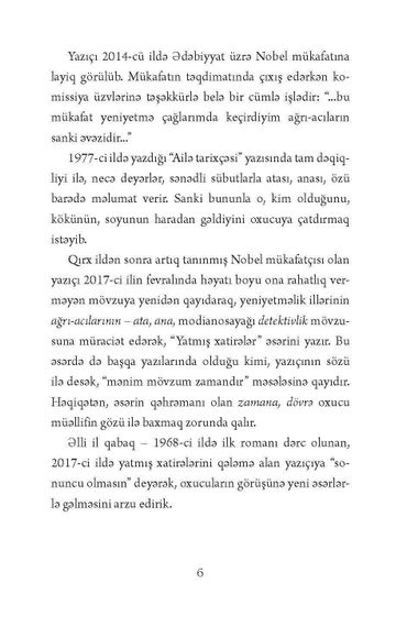 Yatmış xatirələr