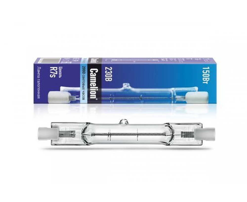 (100 шт.) Галогенная лампочка Camelion J78 R7s 220V 150W