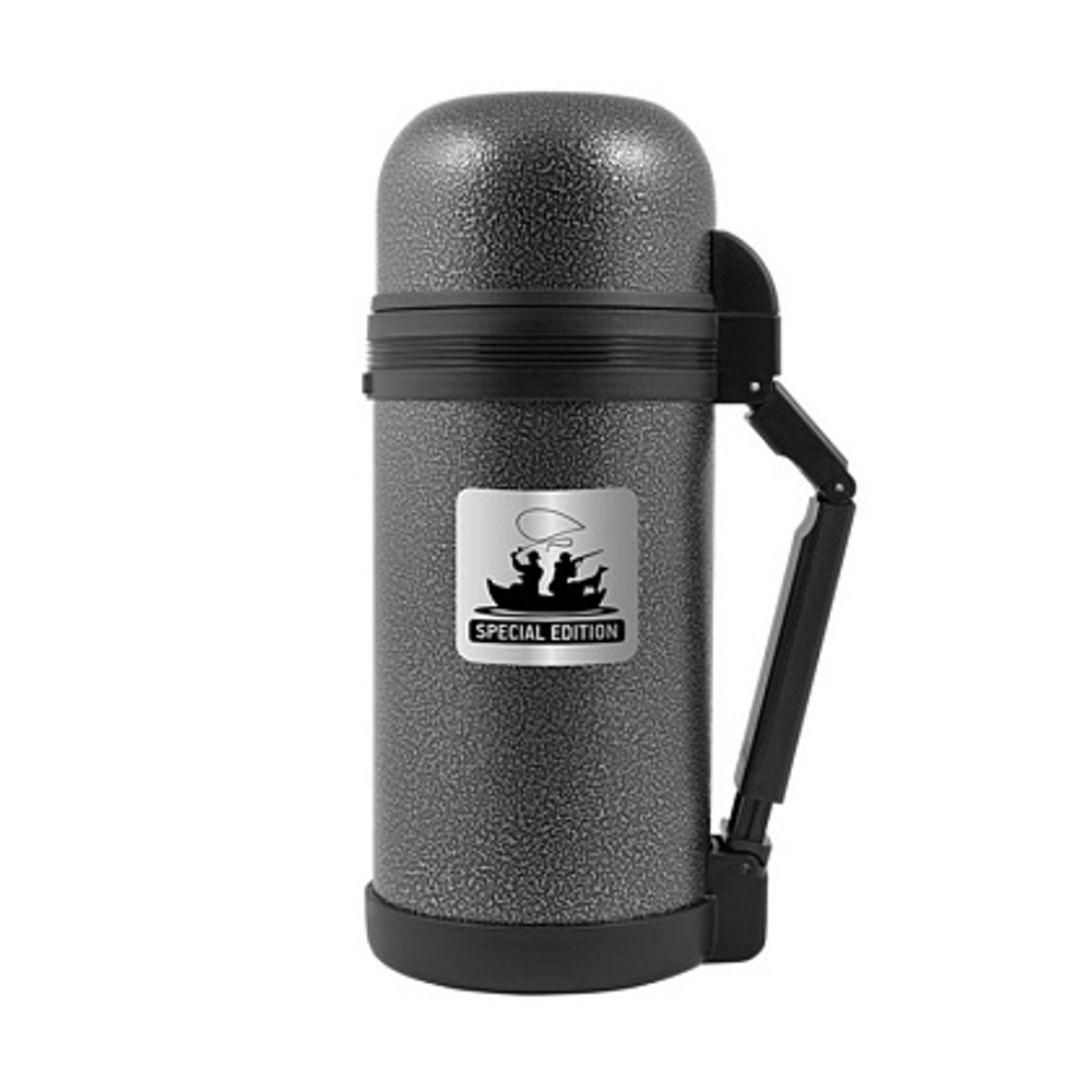 Термос универсальный THERMOcafe HAMMP-1200 F&H 1.2L, складная ручка