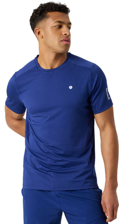 Теннисная футболка Bj_rn Borg Ace Mesh Panel - blue depths