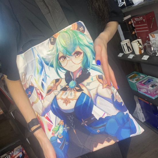 Сумка-шоппер Сахароза, Genshin, Геншин, 31х42 см