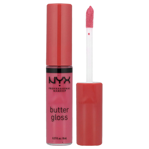 NYX Professional Makeup, Butter Gloss, блеск для губ, оттенок 07 тирамису, 8 мл (0,27 жидк. унции)