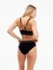 Комплект женский (топ с тонкими лямками, трусы), цвет чёрный МИКС, размер 44-46