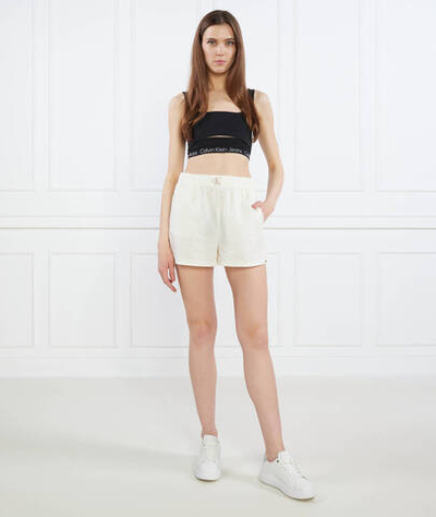 Шорты CALVIN KLEIN JEANS - экрю(J20J220687)