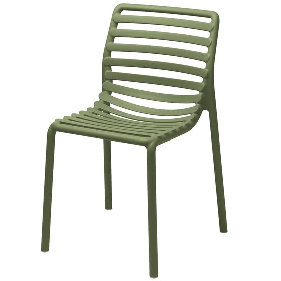 Зеленый пластиковый стул Doga Bistrot | Nardi | Италия