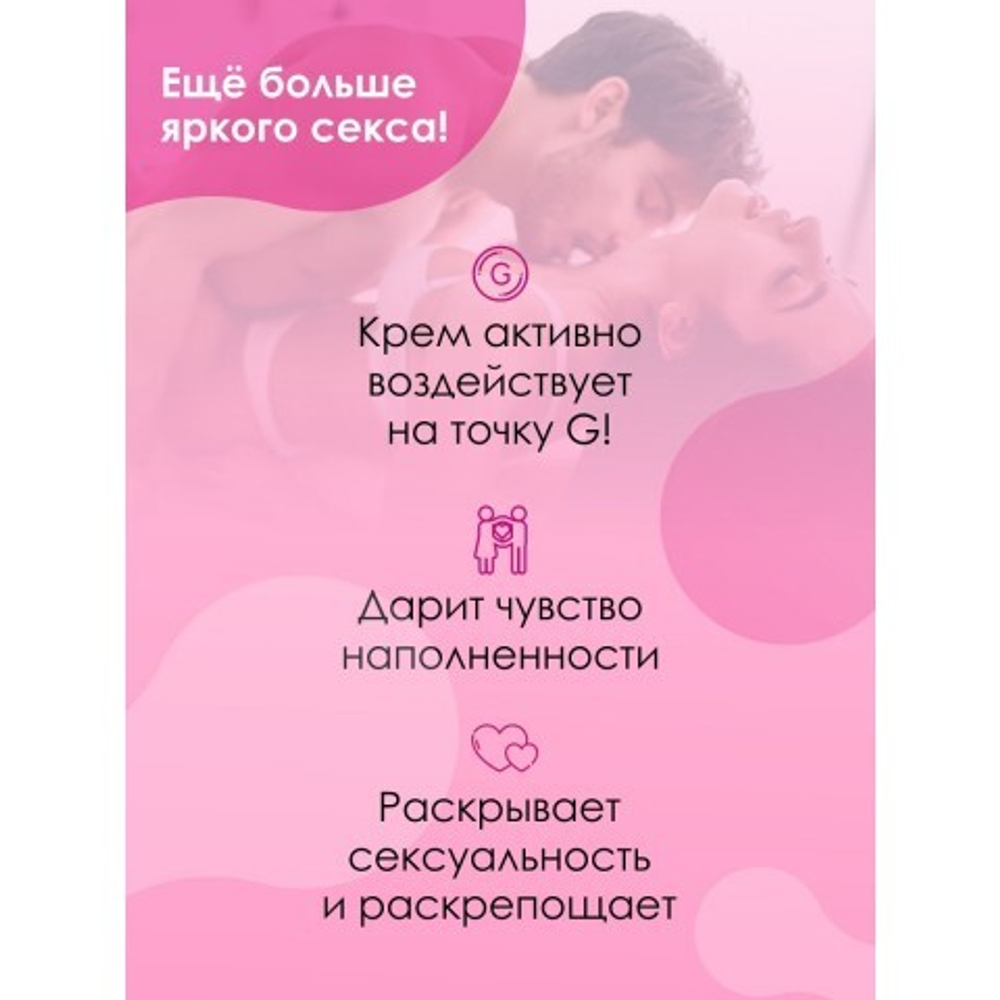 Интимный крем G-SPOT серии COSMO, разогревающий,  28 г