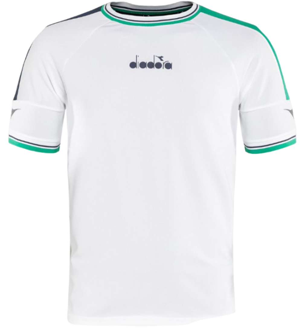 Мужская теннисная футболка Diadora SS T-Shirt Icon - optical white